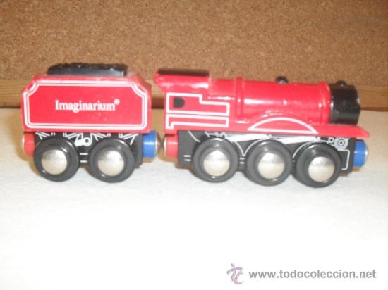 tren de madera imaginarium