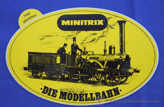 Trenes escala: Pegatina Minitrix - Foto 1