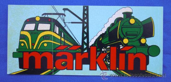 Trenes escala: Pegatina Marklin - Foto 1