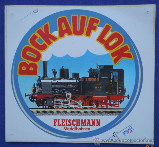 Trenes escala: Pegatina Fleischmann - Foto 1