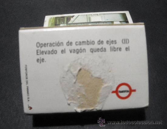 Trenes escala: Transfesa. Detalle de cambio de ejes - Foto 2