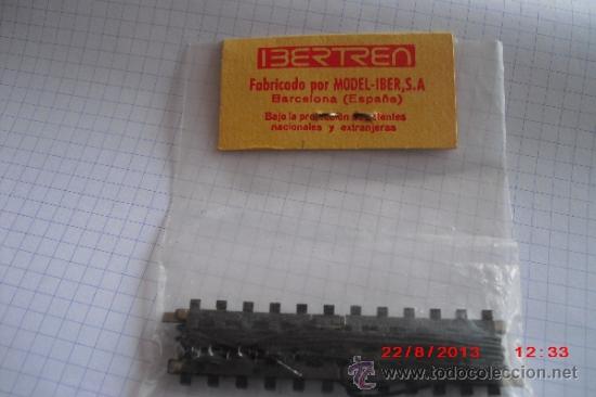 Trenes escala: IBERTREN ref 617 RECTA60mm INTERRUMPIDA - Foto 1