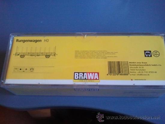 Trenes escala: vagon de tren escala h0 de brawa - Foto 2
