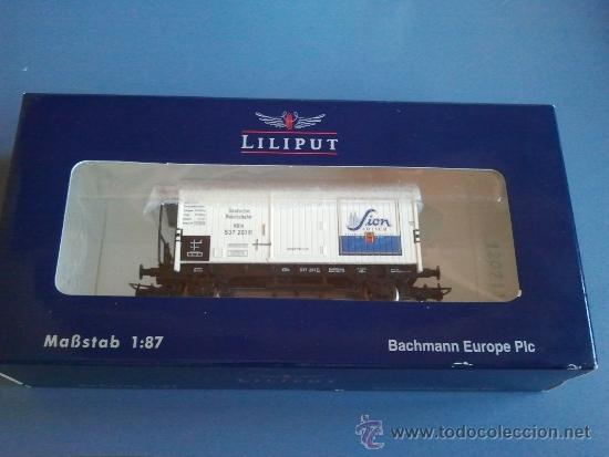 Trenes escala: vagon de tren en h0 liliput - Foto 1