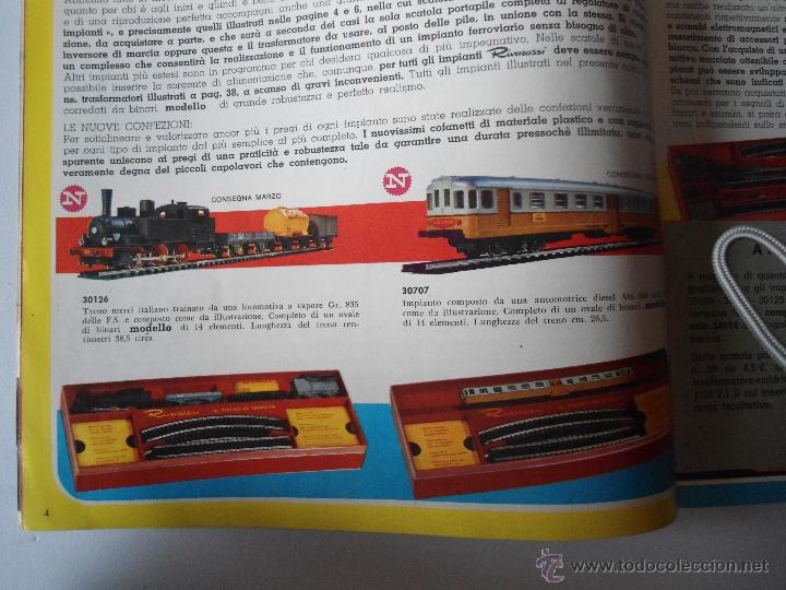 Trenes Escala: CATALOGO MAQUETAS DE TREN RIVAROSSI AÑO 1965-66 - Foto 4 - 40655158