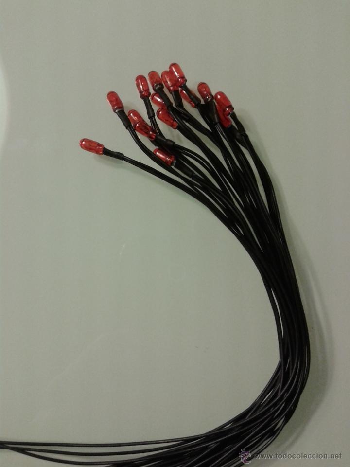 Trenes escala: 10 Leds de color amarillo con cable - Foto 1
