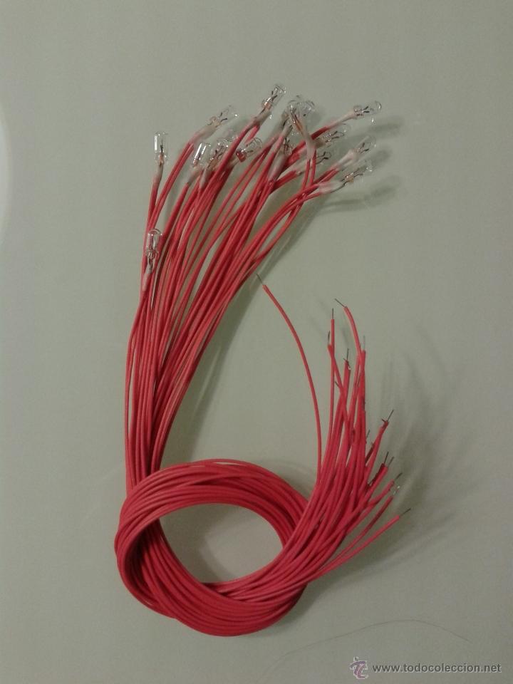 Trenes escala: 20 Leds transparentes con cable - Foto 1