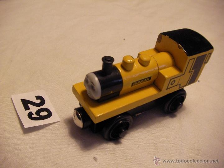Trenes escala: LOCOMOTORA DE MADERA - - Foto 1