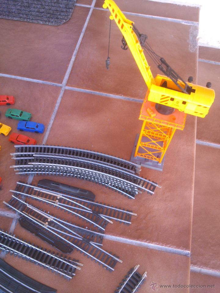 Trenes escala: GRAN LOTE TREN MEHANO CON COMPLEMENTOS DIVERSOS - Foto 4