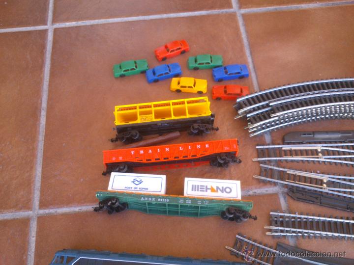 Trenes escala: GRAN LOTE TREN MEHANO CON COMPLEMENTOS DIVERSOS - Foto 5