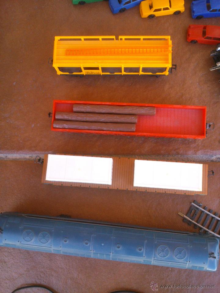 Trenes escala: GRAN LOTE TREN MEHANO CON COMPLEMENTOS DIVERSOS - Foto 9