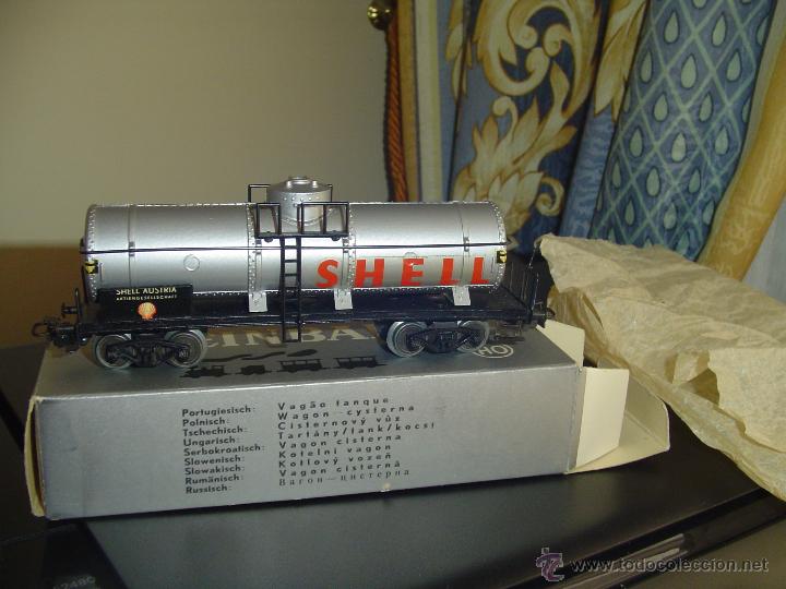 Trenes escala: Kleinbahn h0. Cisterna Shell 355 - Foto 1