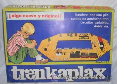 Trenes escala: TRENKAPLAX, FUNCIONA A PILAS, SIN ABRIR - Foto 1