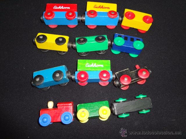 Trenes escala: tren madera imanes - car67 - Foto 1