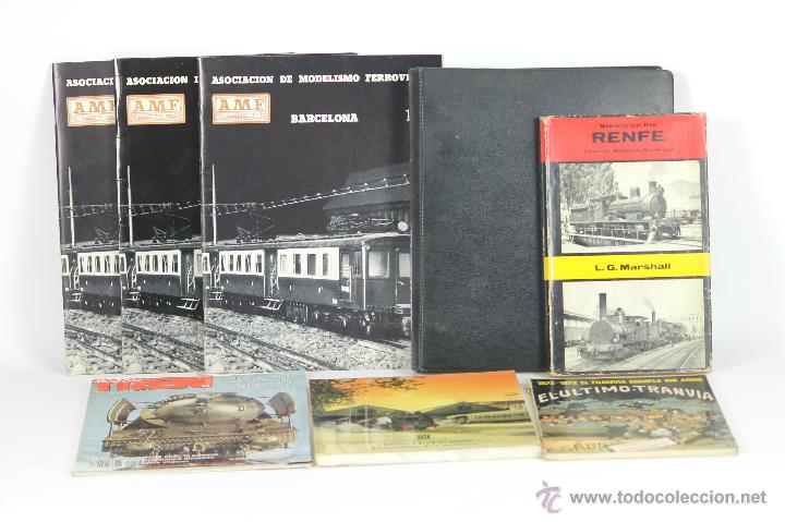 Modelleisenbahnen: 7124 - COLECCI&Oacute;N DE 8 CAT&Aacute;LOGOS DE TRENES. VV. AA(VER DESCRIP). 1965-1993.