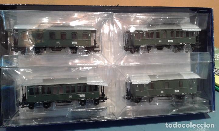 Trenes escala: Caja con cuatro vagones de Liliput - Foto 4