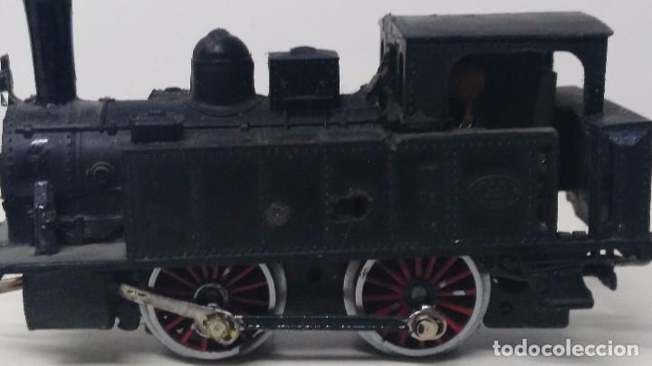 Trenes escala: antigua locmotora h0  funcionando - Foto 1
