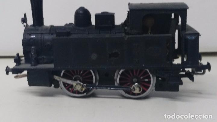 Trenes escala: antigua locmotora h0  funcionando - Foto 2