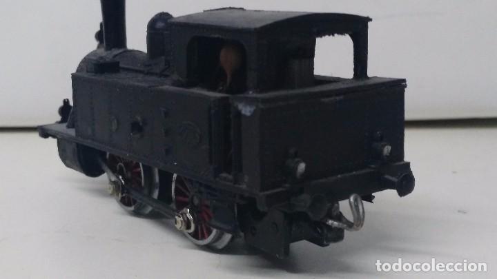 Trenes escala: antigua locmotora h0  funcionando - Foto 3
