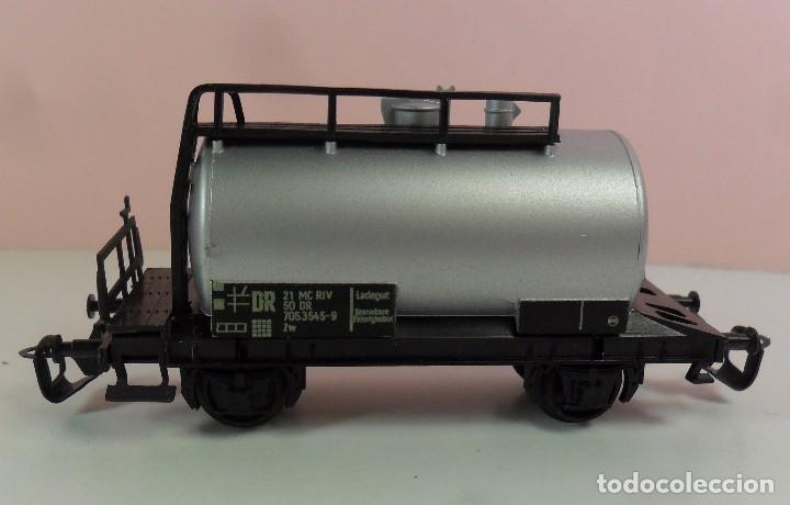 Trenes escala: HOBBY TT - Vag&oacute;n cisterna - DR - Con caja - Foto 2
