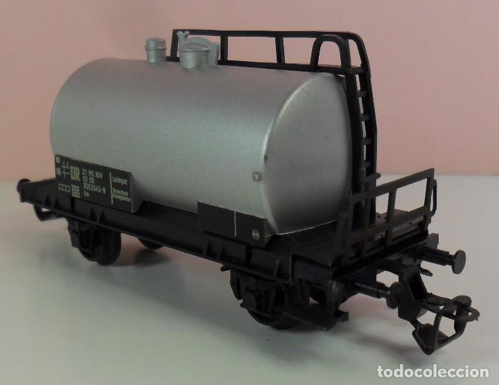 Trenes escala: HOBBY TT - Vag&oacute;n cisterna - DR - Con caja - Foto 4