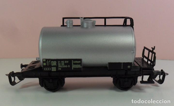 Trenes escala: HOBBY TT - Vag&oacute;n cisterna - DR - Con caja - Foto 5