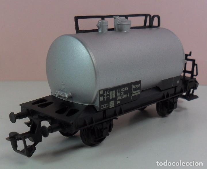 Trenes escala: HOBBY TT - Vag&oacute;n cisterna - DR - Con caja - Foto 6
