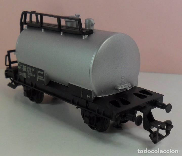 Trenes escala: HOBBY TT - Vag&oacute;n cisterna - DR - Con caja - Foto 7