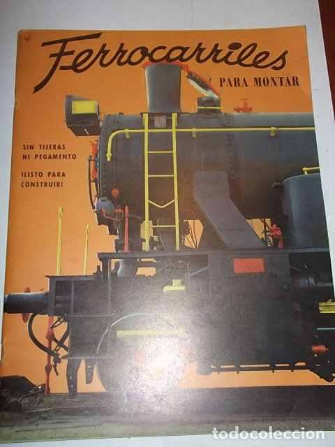 Trenes escala: ANTIGUO RECORTABLE DE FERROCARRIL DE LITO.NUEVO - Foto 1