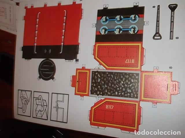 Trenes escala: ANTIGUO RECORTABLE DE FERROCARRIL DE LITO.NUEVO - Foto 6