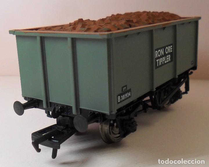 Trenes escala: BACHMANN 00 - Vag&oacute;n abierto con carga - Foto 5