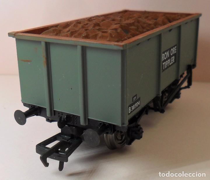 Trenes escala: BACHMANN 00 - Vag&oacute;n abierto con carga - Foto 2