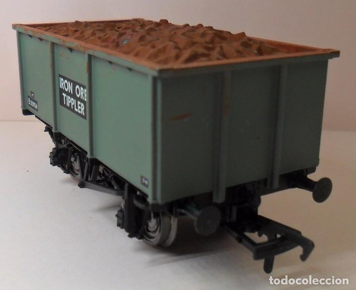 Trenes escala: BACHMANN 00 - Vag&oacute;n abierto con carga - Foto 3