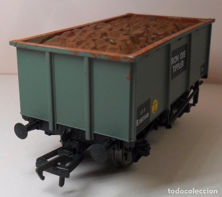 Trenes escala: BACHMANN 00 - Vag&oacute;n abierto con carga - Foto 2