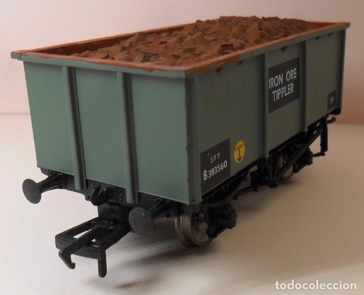 Trenes escala: BACHMANN 00 - Vag&oacute;n abierto con carga - Foto 5