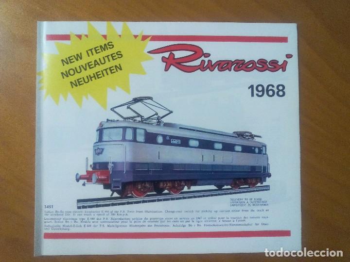 Trenes escala: RIVARROSSI .- NOVEDADES 1968 - Foto 1