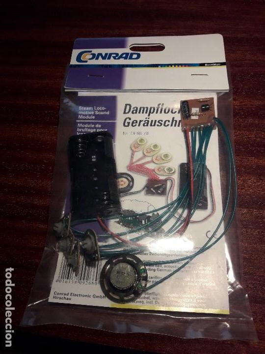 Trenes escala: M&oacute;dulo de sonido locomotoras a vapor CONRAD - Foto 1