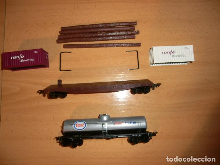 Trenes escala: dos vagones de transportes - Foto 5