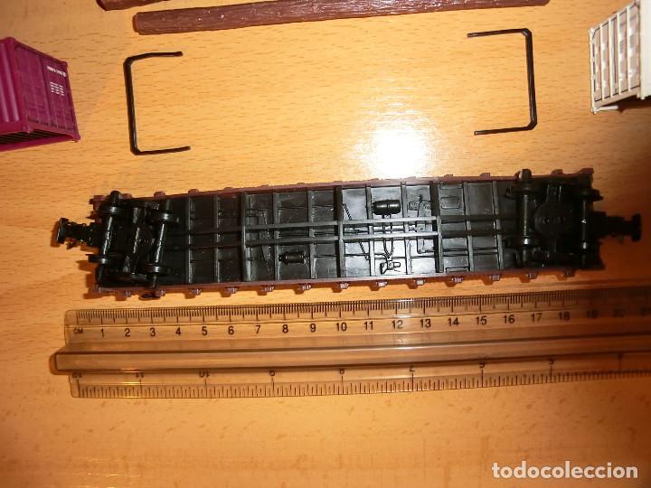 Trenes escala: dos vagones de transportes - Foto 7