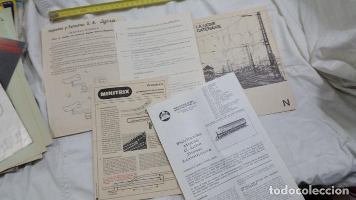 Trenes escala: CATALOGOS INSTRUCCIONES VARIOS MINITRIX JYESA - Foto 1