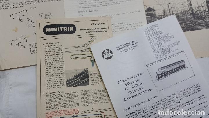 Trenes escala: CATALOGOS INSTRUCCIONES VARIOS MINITRIX JYESA - Foto 2