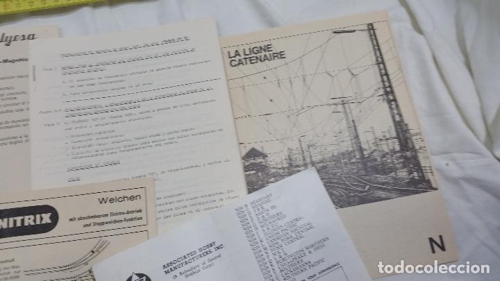 Trenes escala: CATALOGOS INSTRUCCIONES VARIOS MINITRIX JYESA - Foto 3