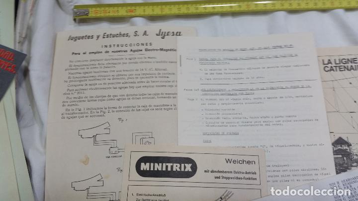 Trenes escala: CATALOGOS INSTRUCCIONES VARIOS MINITRIX JYESA - Foto 4