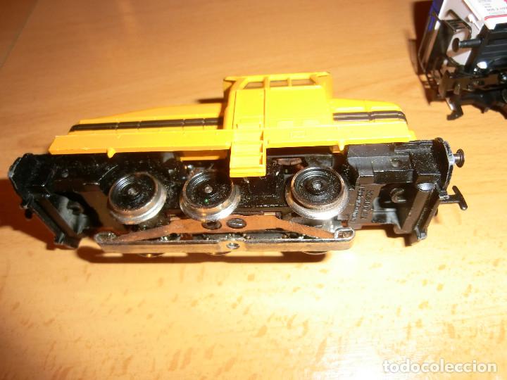 Trenes escala: locomotora maniobra y vagones - Foto 3