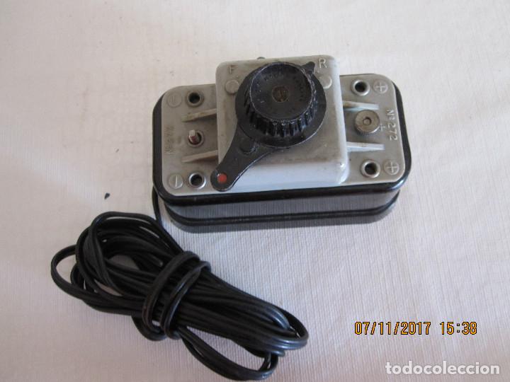 Trenes escala: CONTROLADOR DE CORRIENTE VIAS DE TREN TRIX - Foto 1