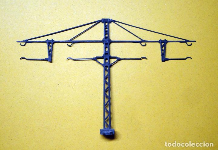Trenes escala: poste catenaria cuadruple - Foto 1