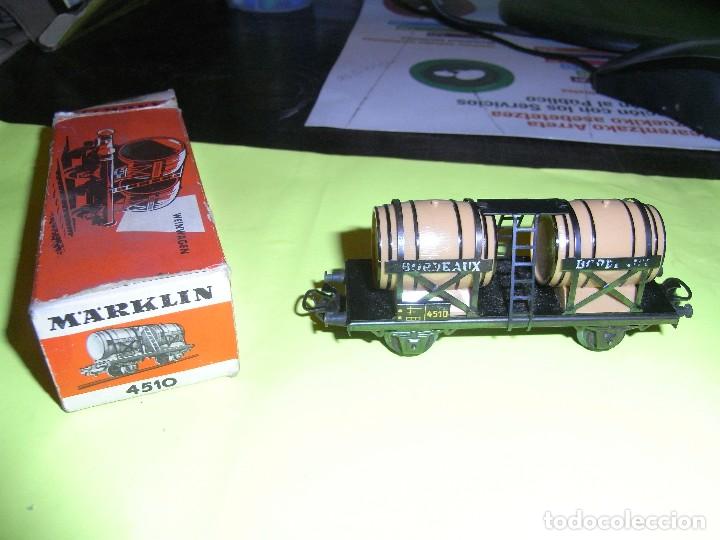 Trenes escala: Vagon MARKLIN, Wagon CITERNE ESSO 4501 - Foto 1