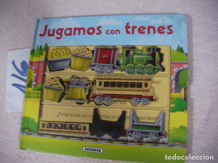 Trenes escala: LIBRO CUENTO - JUGAMOS CON TRENES - Foto 1