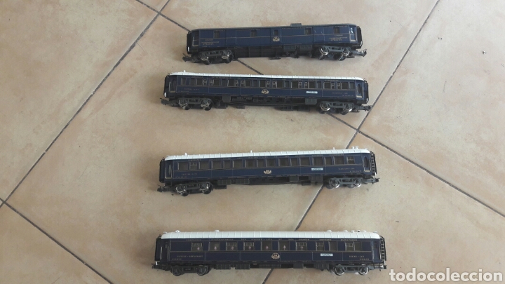 Trenes escala: 4 coches viajeros wagonlits ho - Foto 1
