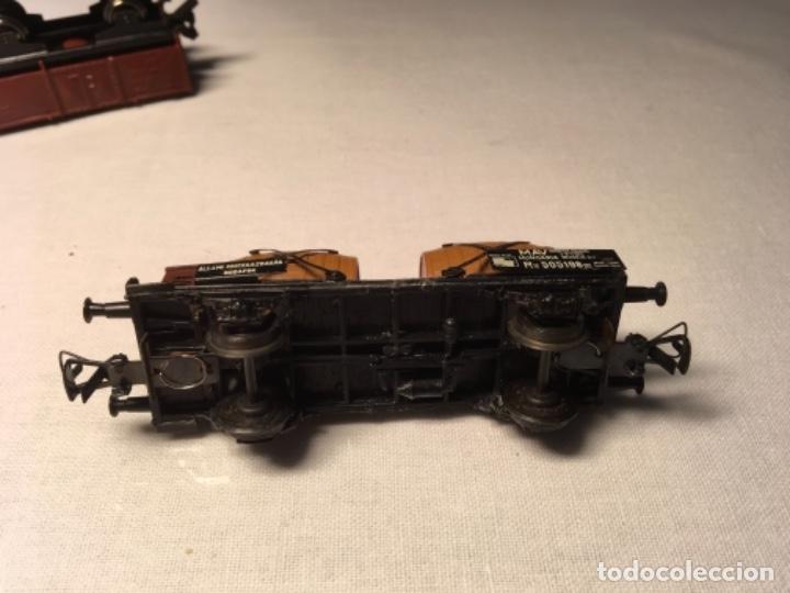 Trenes escala: Cuatro vagones escala HO - Foto 11
